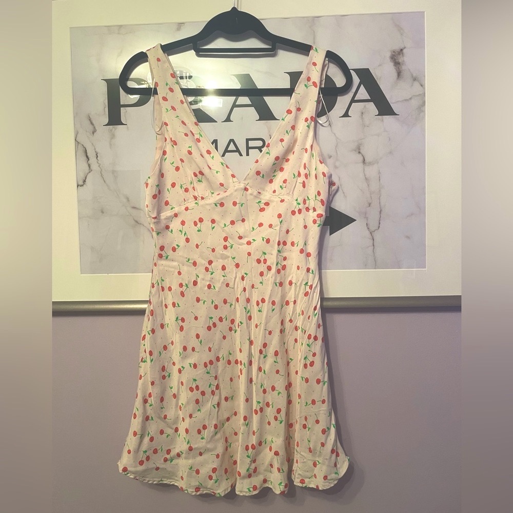 Zara cherry dress